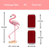 Pink Flamingo Statue Summer Tropical Coastal Shelf Desk Decor Home Livingroom Centerpiece Table Decoration Housewarming Gifts