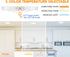 Cloudy Bay 3 Color Temperature LED Flush Mount Ceiling Light,7.5 Inch,120V 12W 840LM Dimmable, CRI 90+,3000K/4000K/5000K Adjustable,White Finish