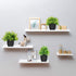 LELEE Artificial Potted Plants Mini Fake Plants, 3 Pack Small Eucalyptus Potted Faux Decorative Grass Plant with Black Plastic Pot for Home Decor, Indoor, Office, Desk, Table Decoration