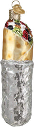 Old World Christmas Burrito Glass Blown Ornaments for Christmas Tree