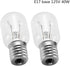 Microwave Light Bulb Stove Light Lamp Compatible with Whirlpool GE Kenmore LG Microwave, Dimmable with E17 Base 125V 40W, Repalcement for 8206232A, 2Pcs