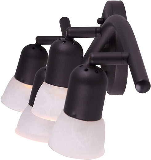 CANARM LTD. IT356A04ORB10 James 4 Bulb Track Light, Oil Rubbed Bronze