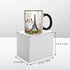 Paris Eiffel Tower Coffee Mug Funny Ceramic Tea Cup with Box Mugs for Office&Home Women Men Gift 11 OZ