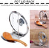Lid and Spoon Rest,Stainless Steel Kitchen Utensils Holders Pan Pot Cover Lid Rack, Heat-resistant Home Appliance Stand Holder Organizer for Pots Pans Spoons