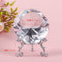 Crystal Diamond Paperweight Jewels Wedding Decorations Christmas Centerpieces Home Decor (100MM)