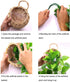 ANZOME Artificial Hanging Plants, 3.5ft Ivy Vine Fake Leaves Green Chain for Indoor Outdoor Wall Home Room Garden Wedding Garland Decoration(Basket Included)