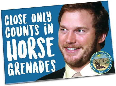 Parks and Recreation Merchandise, Refrigerator Magnets Set of 6
