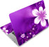 Purple Flowers 11.6 13 13.3 14 15 15.6 inches Netbook Laptop Skin Sticker Reusable Protector Cover Case for Laptop Notebook FY-NEK-13