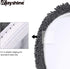 MAYSHINE Seat Cloud Bath Washable Shaggy Microfiber Standard Toilet Lid Covers for Bathroom (Standard Lid, Charcoal Gray)
