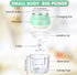 Electric Mini Garlic Chopper, EAZOO Cordless Mini Chopper Food Processor, Portable Small Food Chopper for Garlic Onion Veggie, Dicing, Mincing ( 350ml )