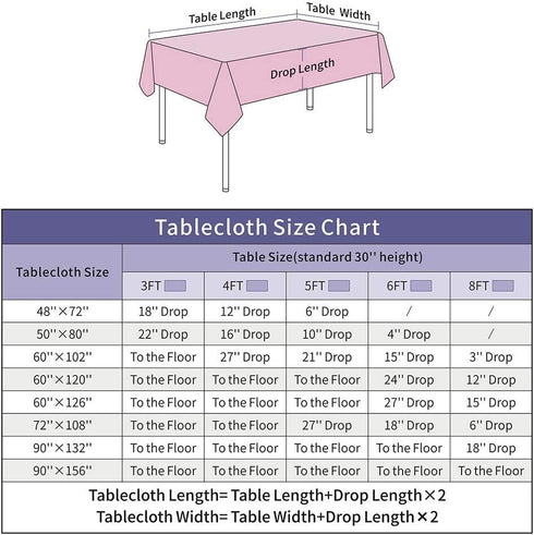 Hahuho 50x80 inch Rectangular Sequin Tablecloth Rose Gold, Glitter Tablecloth for Bridal Shower Decorations, Birthday, Wedding, Dessert, Banquet?50x80 Inch, Rose Gold?