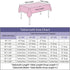 Hahuho 50x80 inch Rectangular Sequin Tablecloth Rose Gold, Glitter Tablecloth for Bridal Shower Decorations, Birthday, Wedding, Dessert, Banquet?50x80 Inch, Rose Gold?