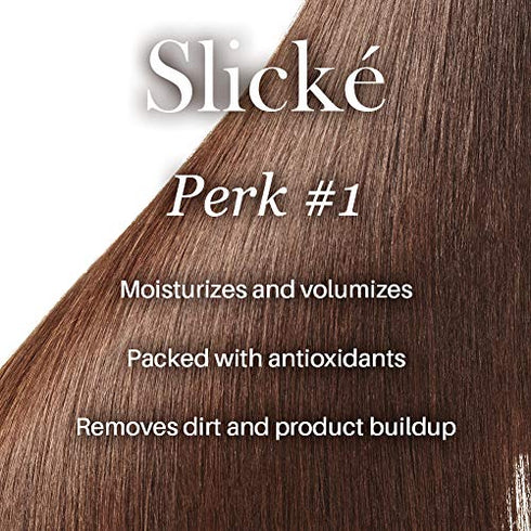 L'ange Hair Slické Blowout Hair Conditioner | Volumizing Paraben-free & Sulfate-Free Hair Conditioner | For Color Treated Hair | Boosts Volume & Shine with Weightless Hydration | Deep Conditioning | 8 oz