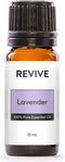 Lavender Essential Oil by Revive Essential Oils - 100% Pure Therapeutic Grade, For Diffuser, Humidifier, Massage, Aromatherapy, Skin & Hair Care - Cruelty Free -Unrefined Oils With No Fillers