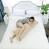 uxcell Body Pillow Case, Microfiber Pillowcases Weave for 90 GSM Ployester, Soft Full Replacement Covers for Body Pillows Body(20"x48") Khaki