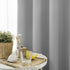 Vangao Blackout Curtains for Bedroom Living Room Darkening Curtains 84 Inch Long Thermal Insluated Black Out Drapes Noice Ruducing Triple Weave Window Treatment Panels Grommet Top 2 Panels Grey