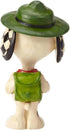 Enesco Peanuts by Jim Shore Snoopy Boy Scout Mini Figurine