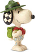 Enesco Peanuts by Jim Shore Snoopy Boy Scout Mini Figurine