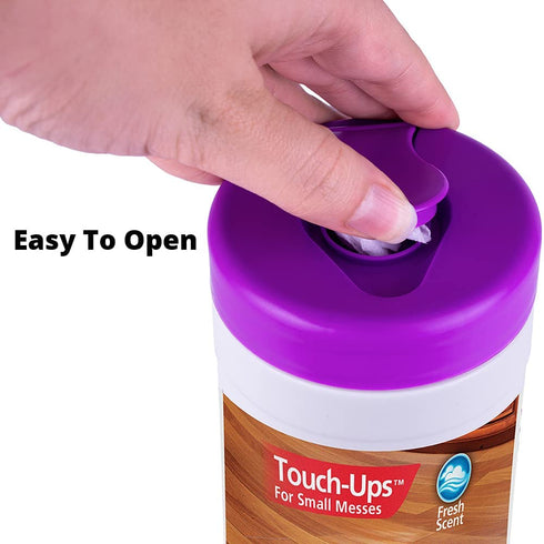 Rejuvenate All Floors Quick Clean Wipes 30 Large Floor Cleaning Wet Wipes Streak-Free Residue-Free Non-Greasy