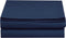 Luxury Fitted Sheet on Amazon Elegant Comfort Wrinkle-Free 1500 Thread Count Egyptian Quality 1-Piece Fitted Sheet, King Size, Navy Blue