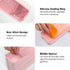 Ozazuco Bento Box Japanese Lunch Box,3-In-1 Compartment - Wheat Straw, Leakproof Eco-Friendly Bento Lunch Box Meal Prep Containers for Kids & Adults?14pcs?pink?