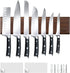 Magnetic Knife Holder for Wall 16 Inch, HOSHANHO Powerful Magnetic Knife Strip, Acacia Wood Magnet Knife Rack for Kitchen Knives & Tools