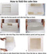 10? x 10? x 5? Cake Boxes With Window & 10? Round Cake Boards(10 Pack Of Each), Paperboard Cake Baker Box For Bakery, Cakes, Pastries By ZMYBCPACK