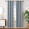 Amazon Basics Room Darkening Blackout Window Curtains with Grommets - 42 x 96-Inch, Dark Gray, 2 Panels