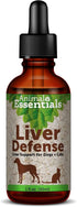 Animal Essentials Liver Defense Liver Support for Dogs & Cats, 1 fl oz - Made in USA, Dandelion & Milk Thistle