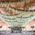 MEHELANY Artificial Wisteria Flower Garland 12Pcs 45Feet Fake Wisteria Flower Vine with Greey Leaves Hanging Silk Flower Garland for Home Decor Wedding Arch Backdrop Decor (Cream, 12) ¦ ¦
