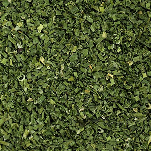 The Spice Lab - Chopped Dried Green Chives / Dehydrated - All Natural Kosher Non GMO Gluten Free Spice - 4 oz Resealable Bag Green Onion