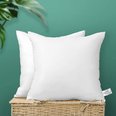OTOSTAR 20x20Inch Throw Pillow Inserts, Set of 2 Hypoallergenic Square Form Cushion Stuffers for Couch, Sofa, Bed - Indoor Decorative Pillows Inserts