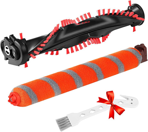 LINNIW Shark Brush Roll Replacement Kit Compatible with Shark DuoClean NV800, NV800W, NV801, NV801Q, NV803, UV810, HV380, HV380C, HV380W, HV381, HV381C, HV382, HV382BRN, HV383, HV384Q Vacuum Cleaner