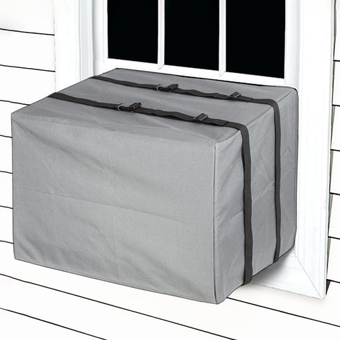 BNYD Air Conditioner Cover Heavy Duty AC Window Unit Cover (Outdoor 21.5" x 16" x 15")