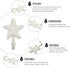 TOPBATHY 3pcs Wall Hooks Sea Star Shape Wall Mounted Decorative Hooks Coat Clothes Hooks Key Hat Hooks Towel Robe Hooks Wall Hangers Nautical Beach Coastal Wall Decorations Ornaments