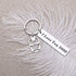I Love You 3000 Keychain for Dad from Daughter Drive Safe Key Chain for Boyfriend Birthday Christmas Valentines Present from Girlfriend Gift for Father Day Graduation Couples Keyrings for Husband Wife