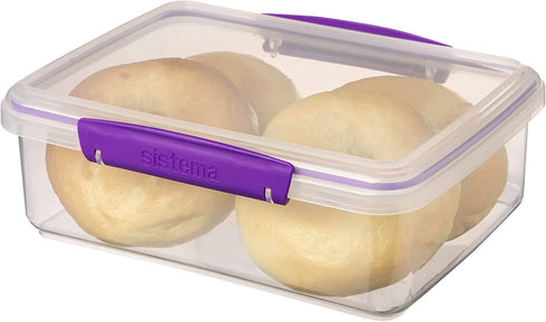 Sistema KLIP IT Accents Food Storage Container, 2 L - Assorted Colours