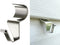 Aminigram Vinyl Siding Hooks for Hanging (12 Pack), No Hole Needed Stainless Steel Vinyl Siding Hanger Clips, Low Profile Damage-Free Design, Reusable