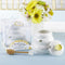 Kate Aspen Sweet as Can Bee Honey Jar, Large, White