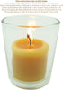 Beeswax Candle Works, 10-Hour Votives (Pack of 6) 100% USA Beeswax