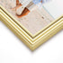 LaVie Home 8x10 Picture Frames(3 Pack, Gold)Wall or Tabletop Display, Graceful Beveled Detail Design Photo frames with High Definition Glass, Perfect for Home Decor, Set of 3 Basic Collection
