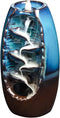 Attom Tech Home Back Flow Incense Burner, Ceramic Waterfall Incense Holder, Incense Ash Catcher