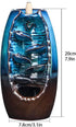 Attom Tech Home Back Flow Incense Burner, Ceramic Waterfall Incense Holder, Incense Ash Catcher