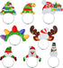 JOYIN 24 Pack Christmas Headbands, Holiday Headbands for Christmas Party Accessories and Party Favors Photo Booth (One Size Fits All)
