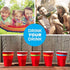 BevBands Drink Markers and Water Bottle Bands - Set of 8 - Series 1