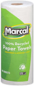 Marcal Paper Towels 100% Recycled 2-Ply, 60 Sheets Per Roll - Case of 15 Individually Wrapped Green Seal Certified 06709