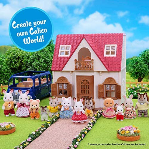 Calico Critters Sandy Cat Twins, Assorted Model , Pink