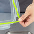 304 Stainless Steel Square Food Storage Lunch Box Containers Eco-Friendly & Reusable Snack Food Leak Proof Nesting Containers for Kids & Adults | Set of 3 Metal Lunch Sandwich Container, Snack Boxes