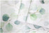 HaokHome 93044 Peel and Stick Wallpaper Green/White Eucalyptus Leaf Wall Mural Home Nursery Decor 17.7in x 9.8ft