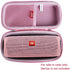 Hermitshell Hard Travel Case Fits JBL FLIP 5 / JBL FLIP 6 Waterproof Portable Bluetooth Speaker (Pink)